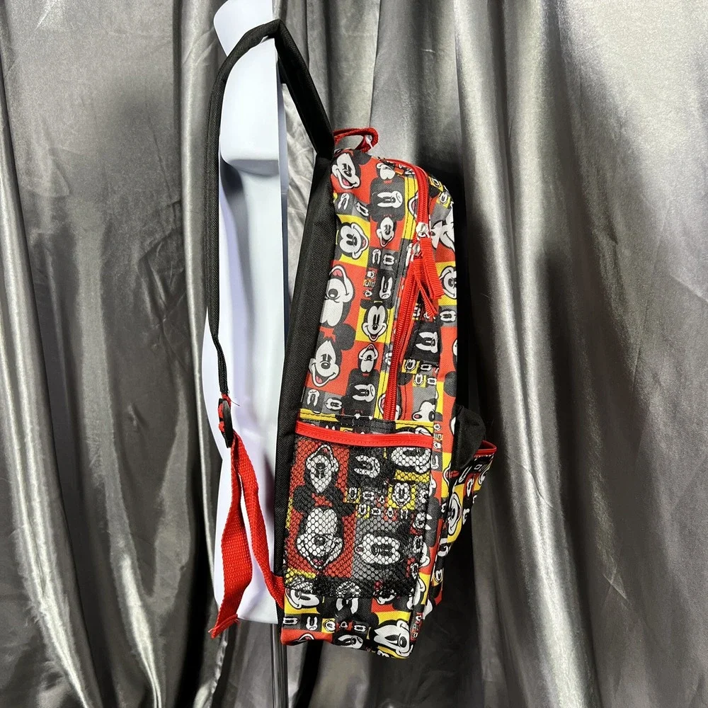 Disneyland Resort Exclusive Backpack Checkered Mickey Mouse Expression Faces NEW